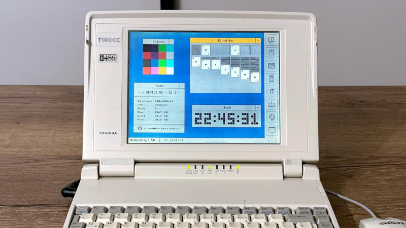 GentleOS  A Simple OS For Your Old PC
