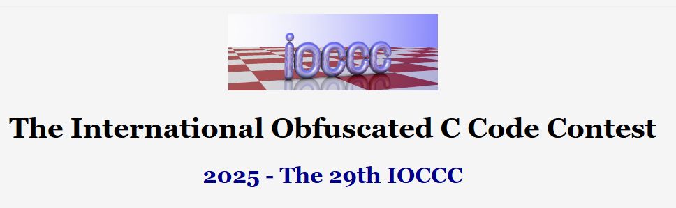 The Winners of the 2025 Obfuscated C Code Contest