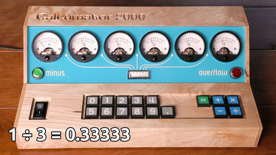 Voltmeter-Based Floating Point Calculator Does It In Style