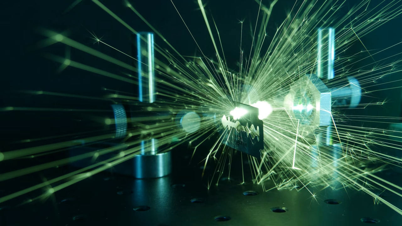 Yellow YAG Produces Powerful Pulses in Les  Leftover Laser