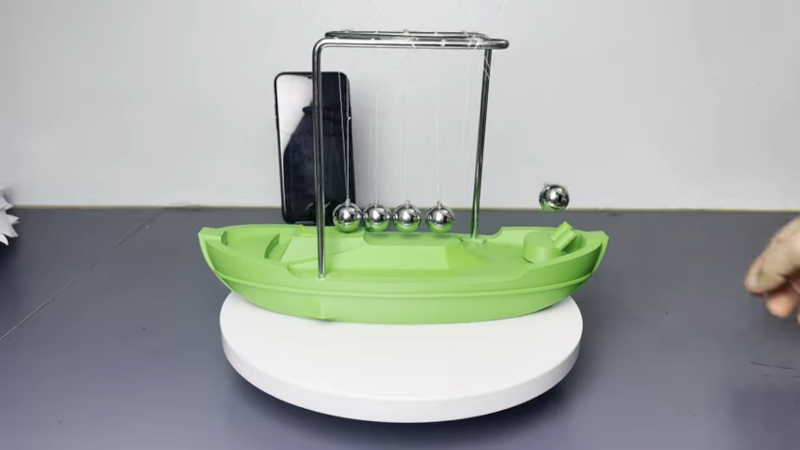 Newton s Cradle Isn t Really Perpetual