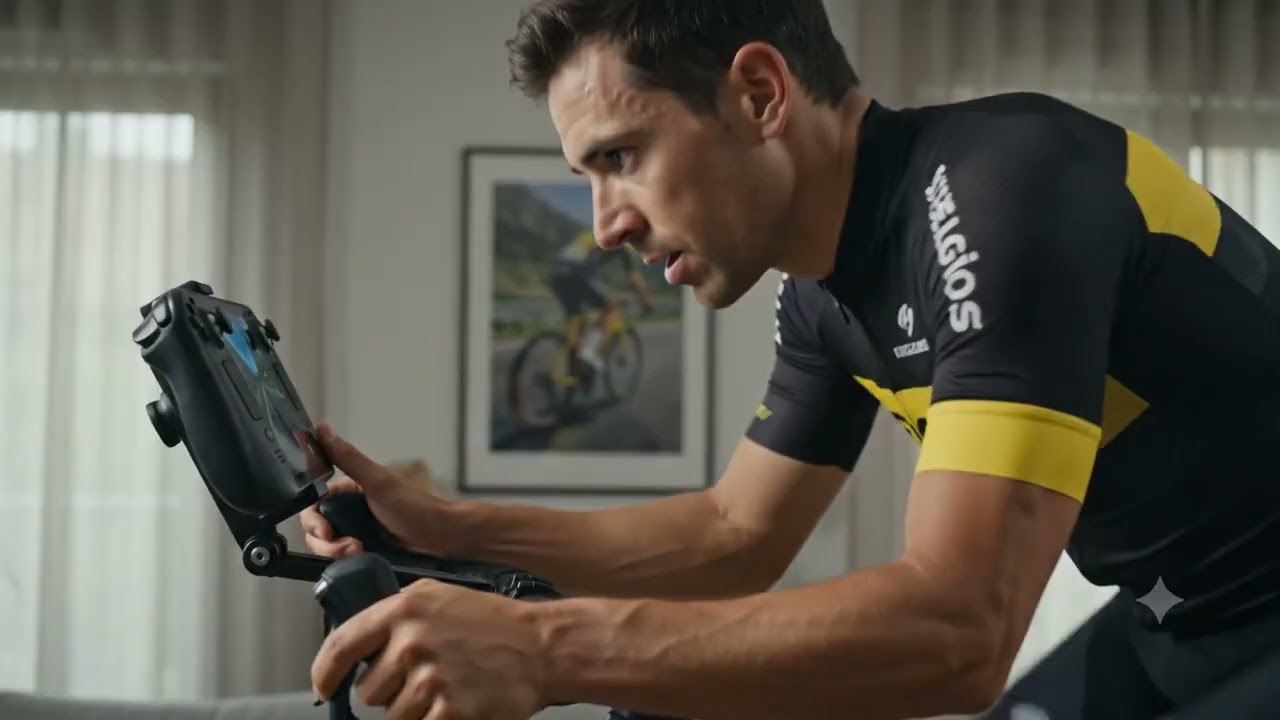 Bike Trainers as Video Game Controllers