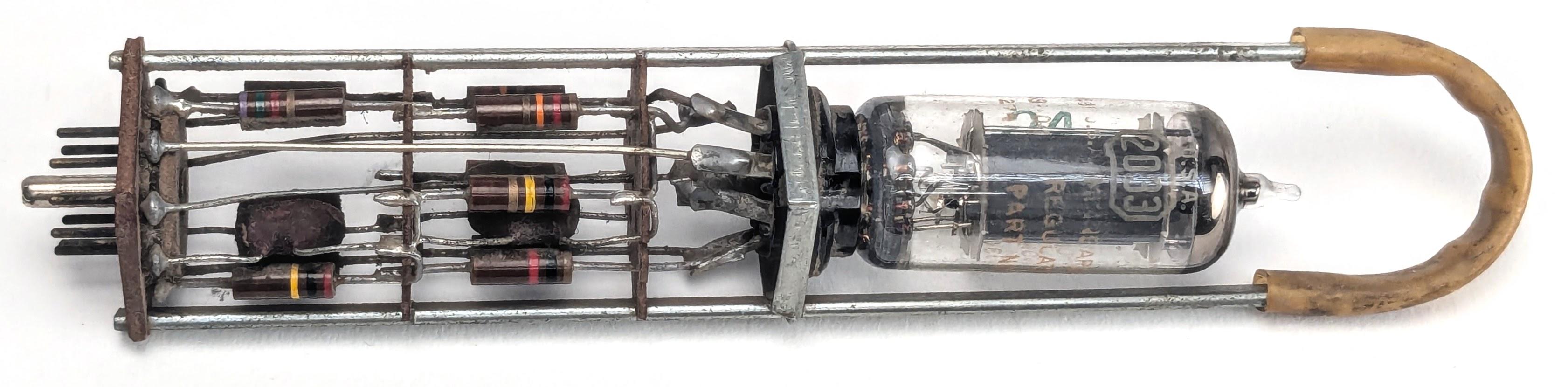 Energizing a Vacuum Tube Flip-Flop Module of the IBM 604
