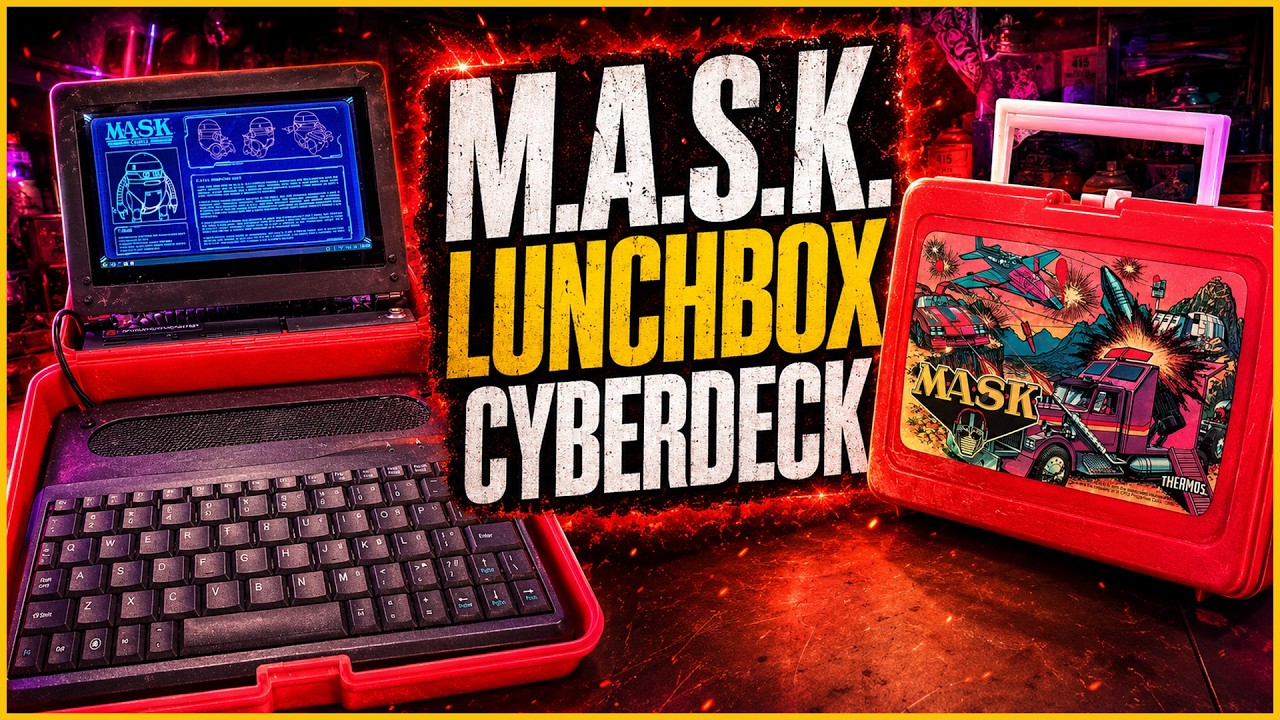 M.A.S.K.-Inspired Cyberdeck for all your Portable Computing needs