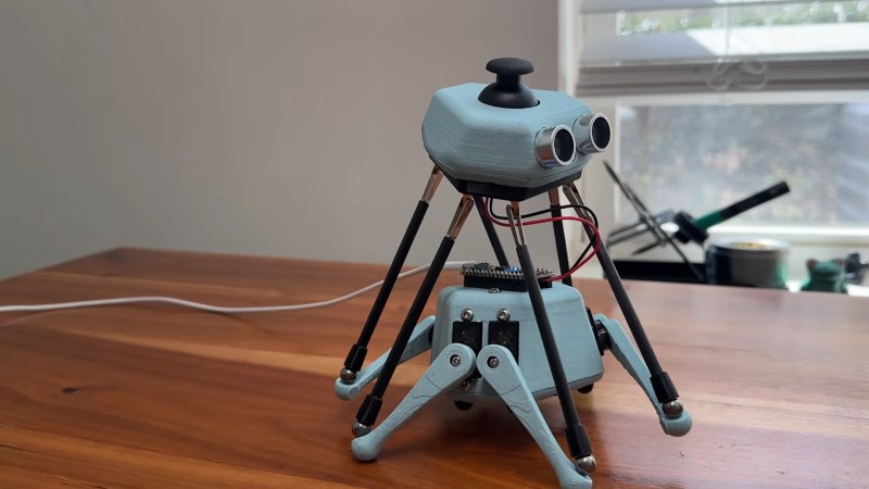 Stewart Platform Walker Gains Feeling In Legs From Resistors
