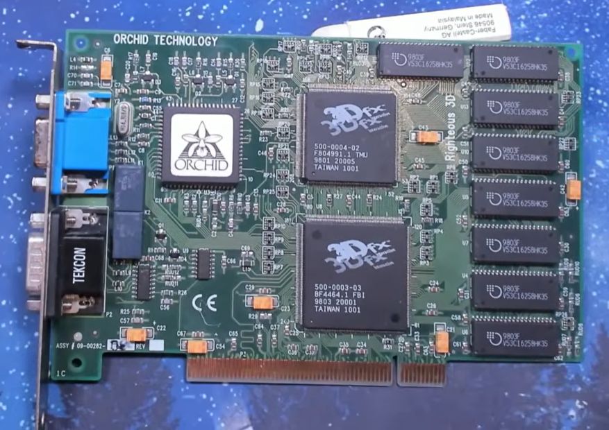Fixing the Fix for a 3dfx Voodoo Card s Overly Bright Picture