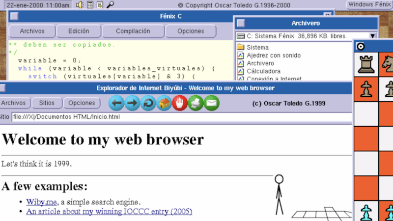 A 1990s Homebrew OS With GUI And Web Browser  In AM29000 Machine Code