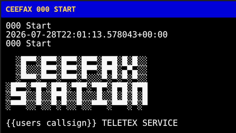 It s Teletext  But On The Radio