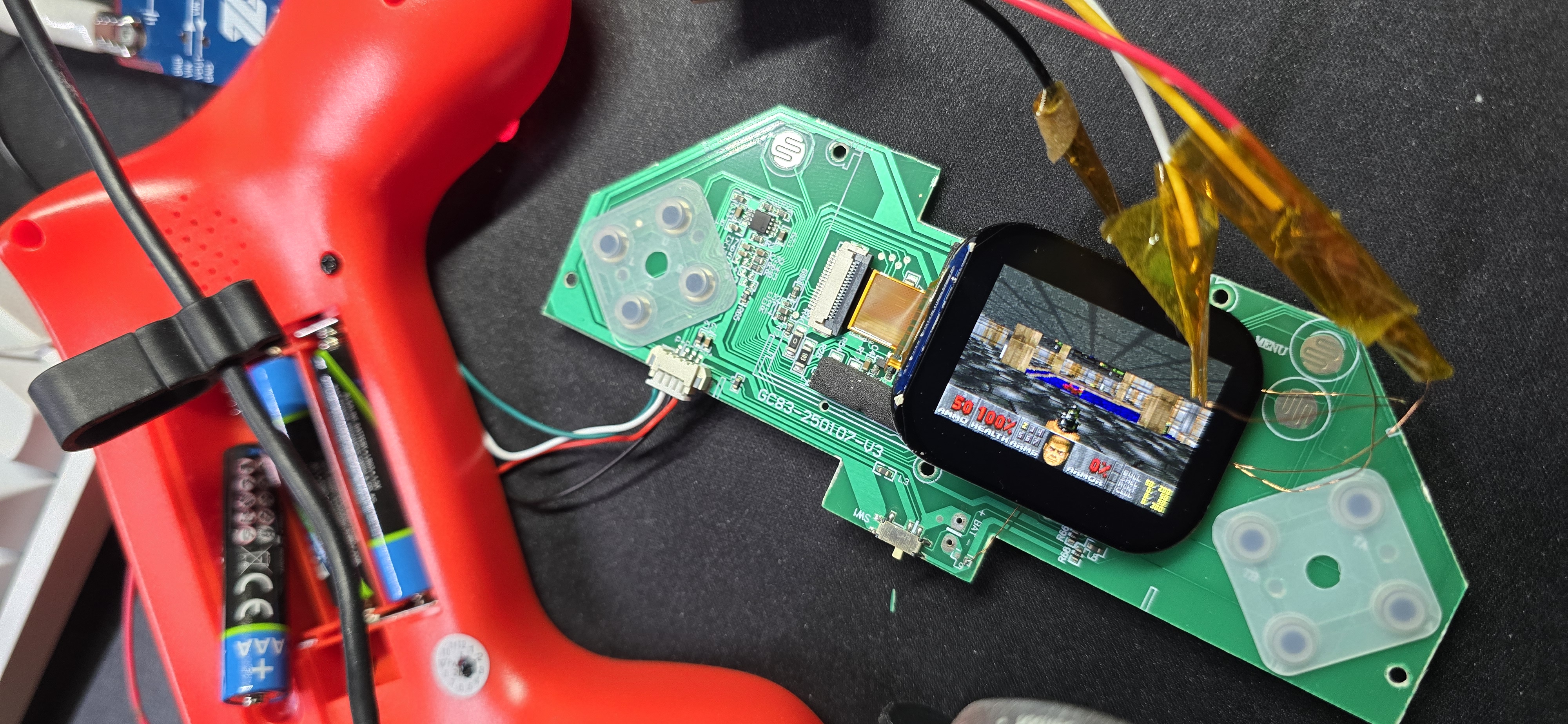 Running DOOM on a Cheap 104-in-One Handheld