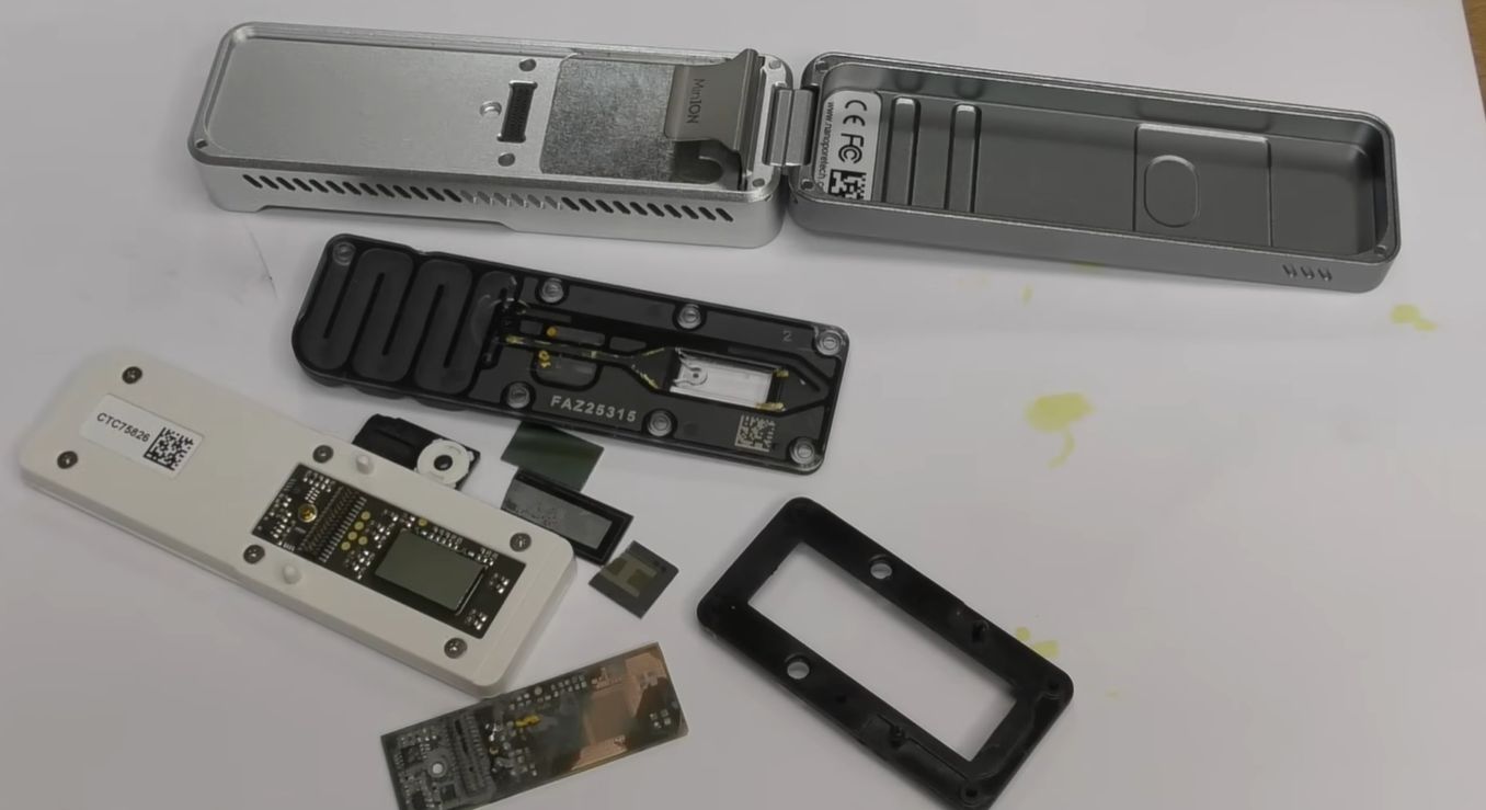 Teardown of an Oxford Nanopore MinION DNA Sequencer