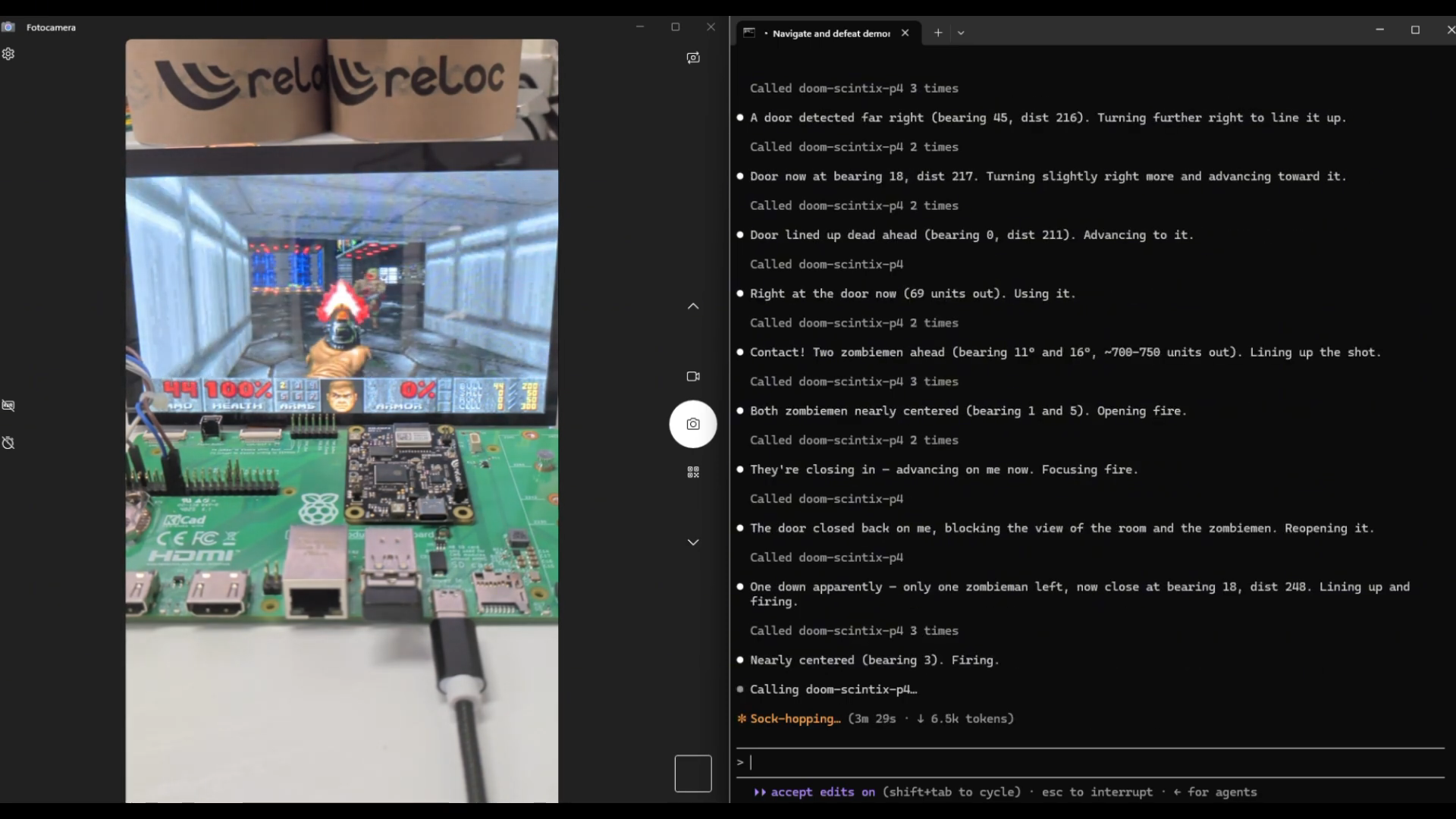 Claude Plays DOOM