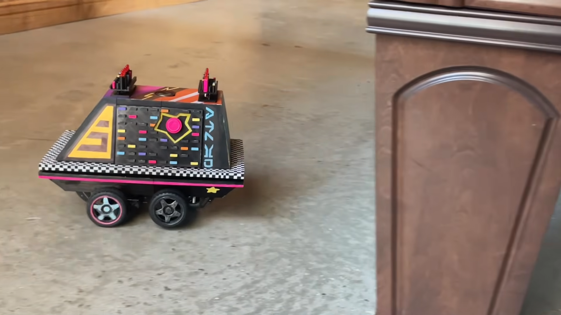 Little Droid Has Party Mode