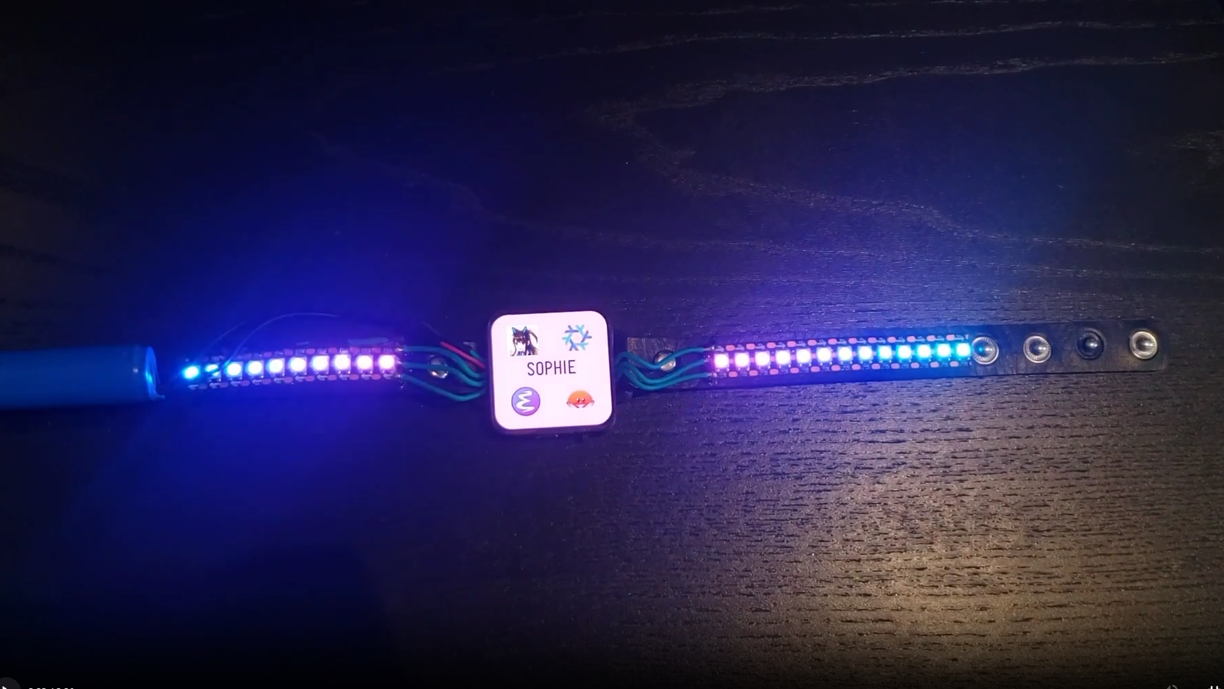 Custom AMOLED Wearable Makes Great Icebreaker