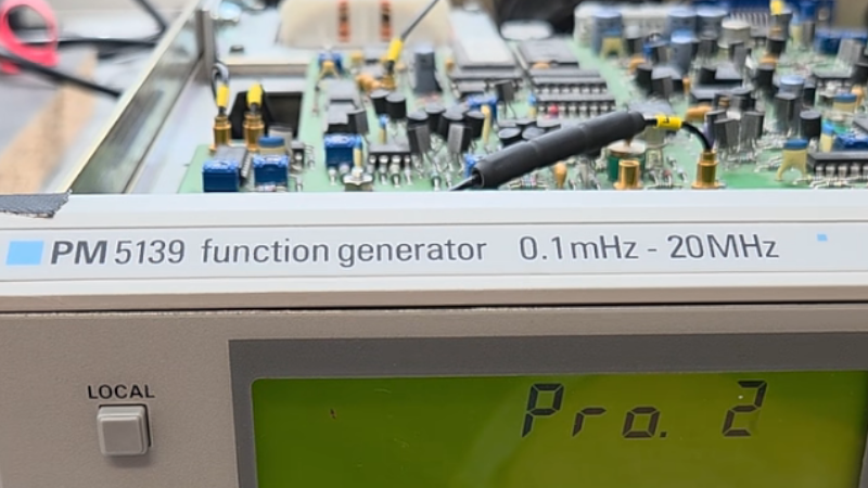 Reverse Engineering The Philips PM5139