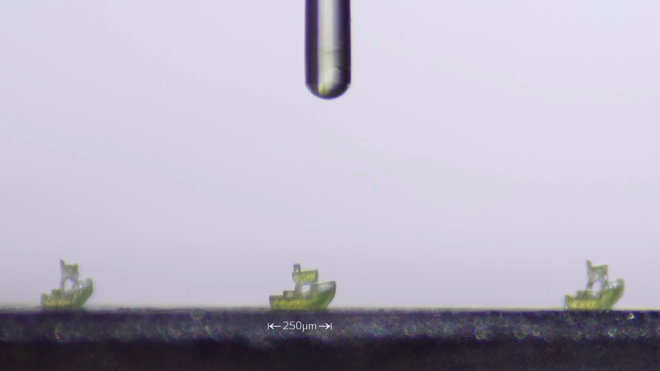 Printing Micron-Scale Benchies With Resin and Turmeric