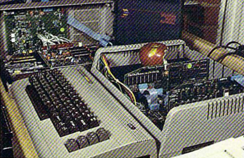 Running Apple    Software on a Commodore 64 - Silently