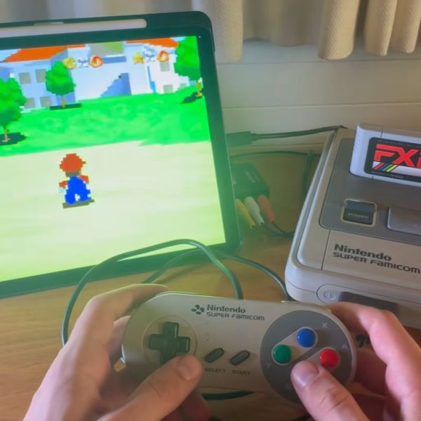Using The SNES Super FX Chip To Run Super Mario 64 | Hackaday