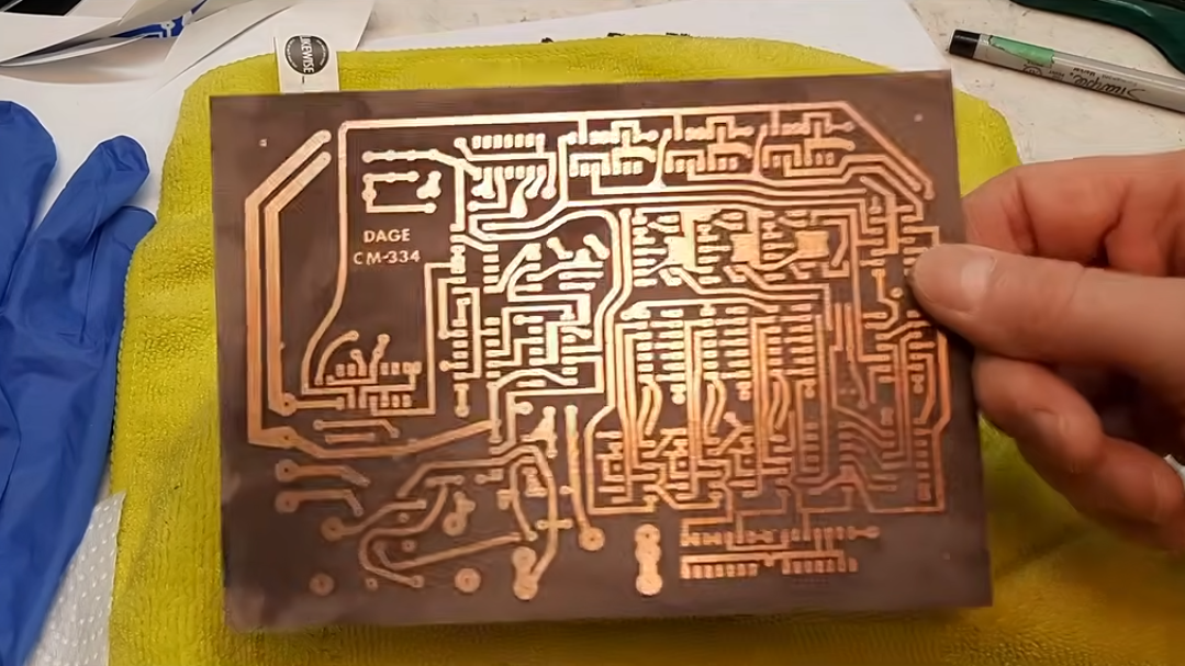 Improved Double-Sided Toner Transfer Method