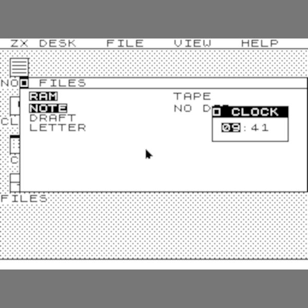 The Sinclair Spectrum Gets A Desktop GUI | Hackaday