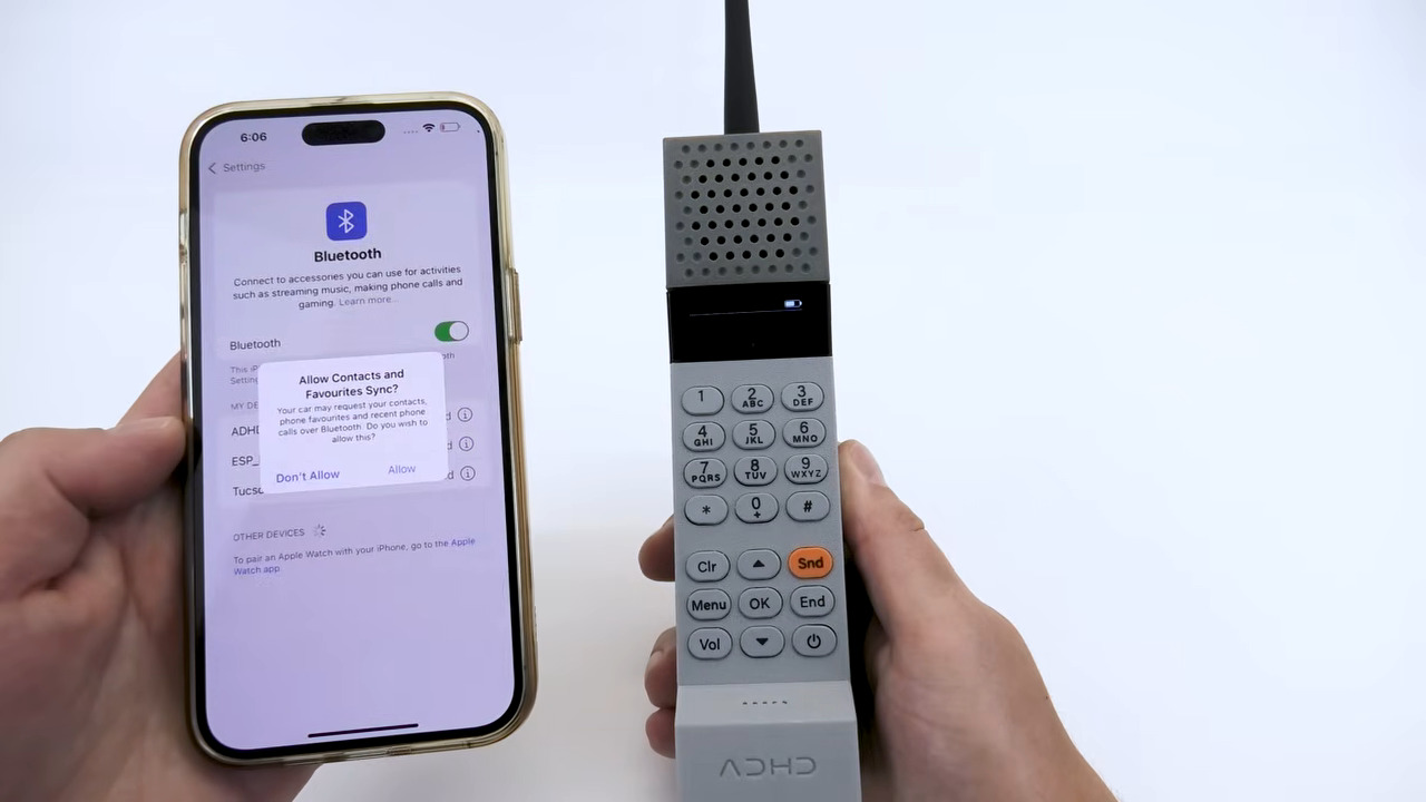 The 80s Called: They Say This DIY Phone Is  Like  Totally Rad