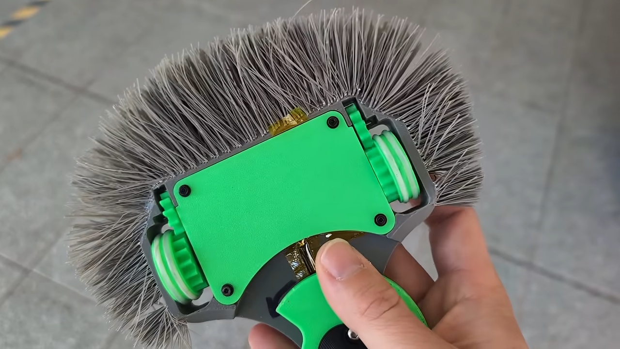 Hairy Armor For Combat Robot  It s Not Terrible