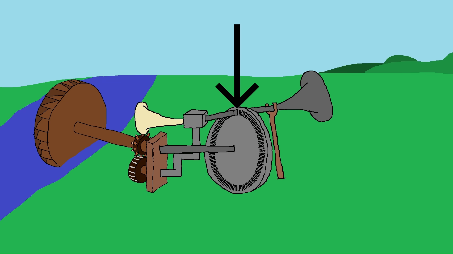 A Mechanical Radio  Sort Of