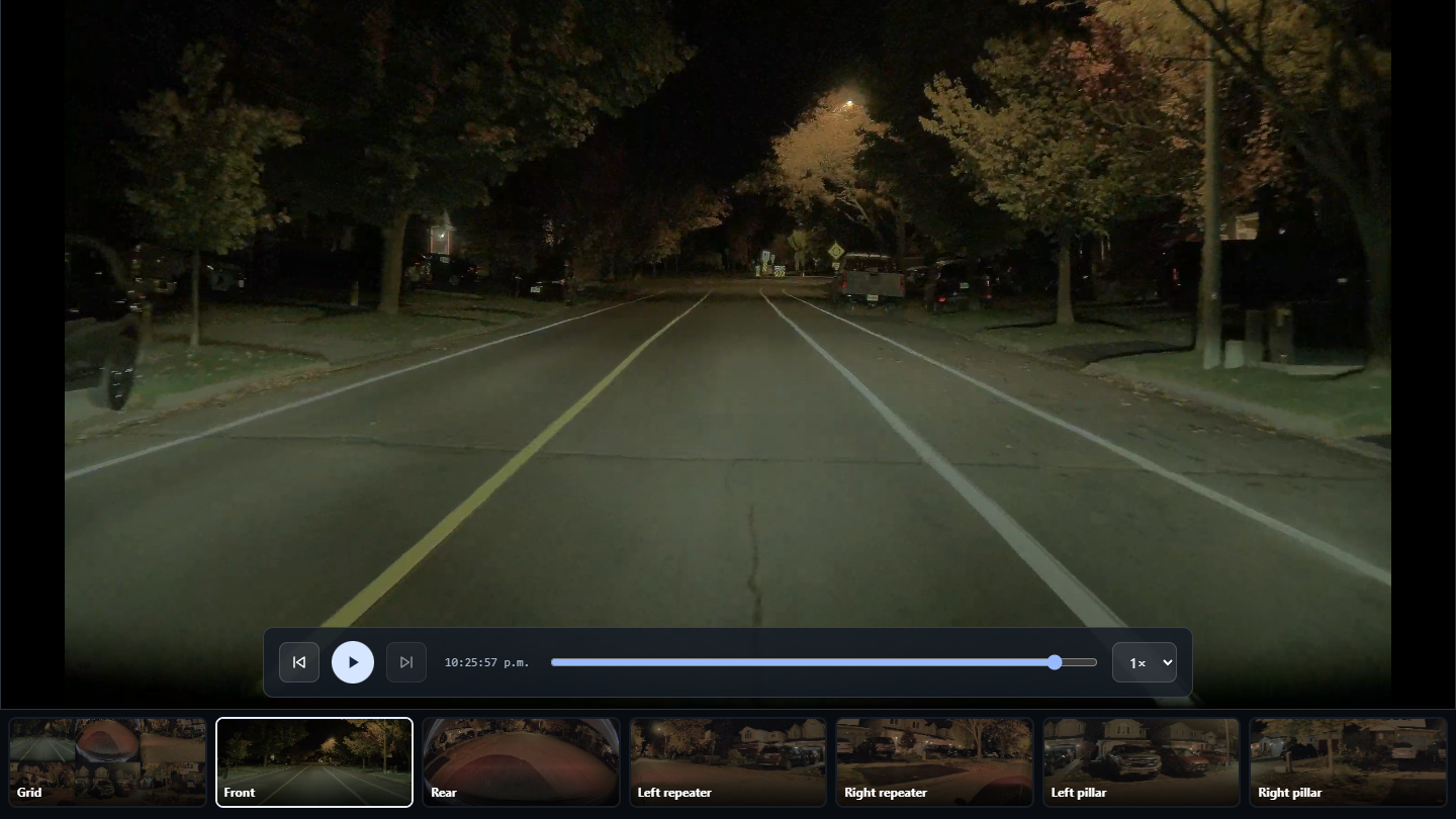 Car s Camera Footage Backed up to NAS