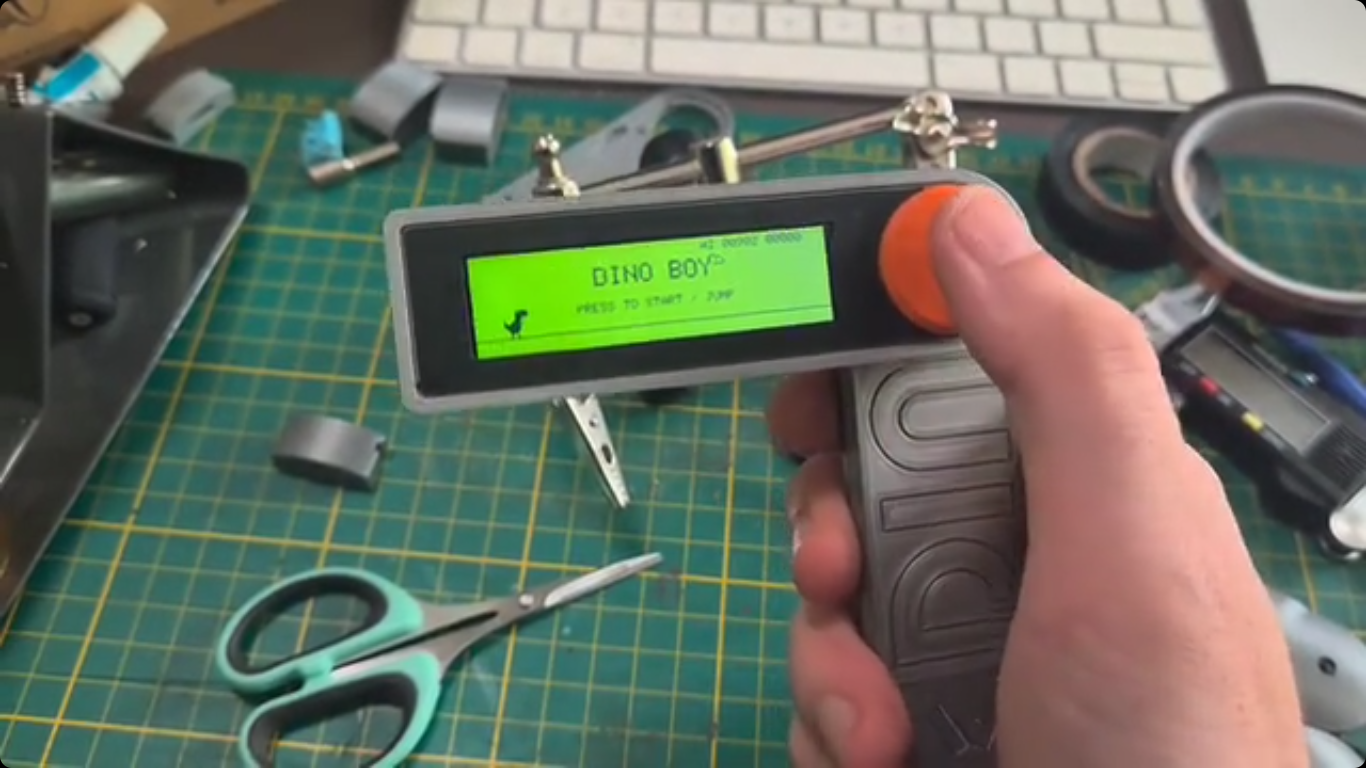 Single Button  Handheld Gaming Console