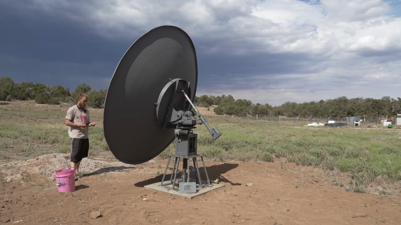 Going Whole-Hog on a First Satellite Ground Station